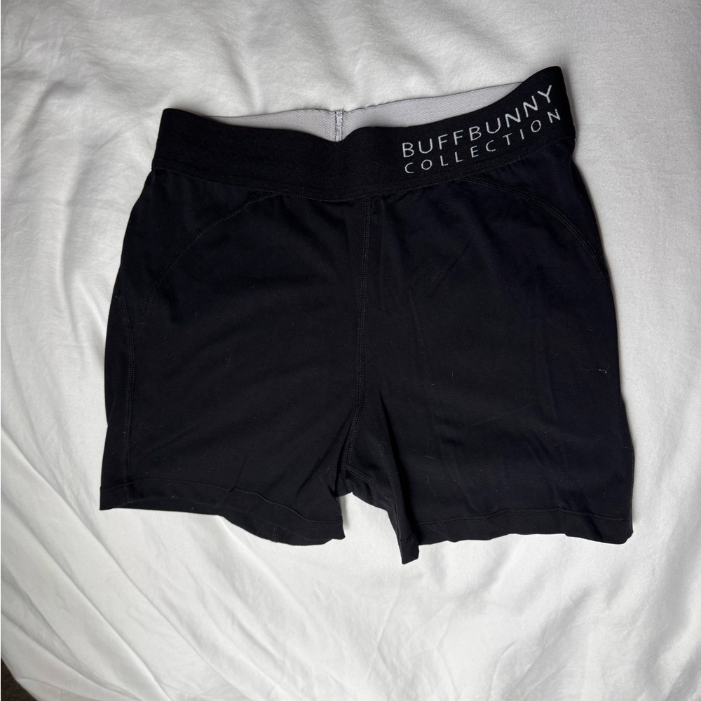 BuffBunny Women's Black Demi combat Shorts